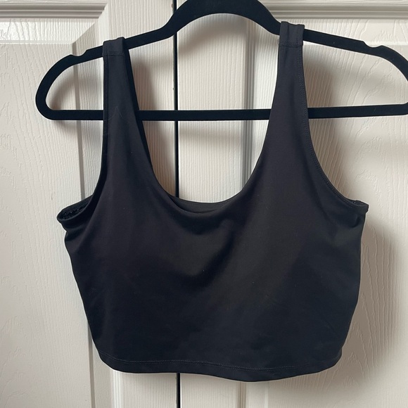 Yogalicious Tops - Yogalicious Lux Black Workout Top